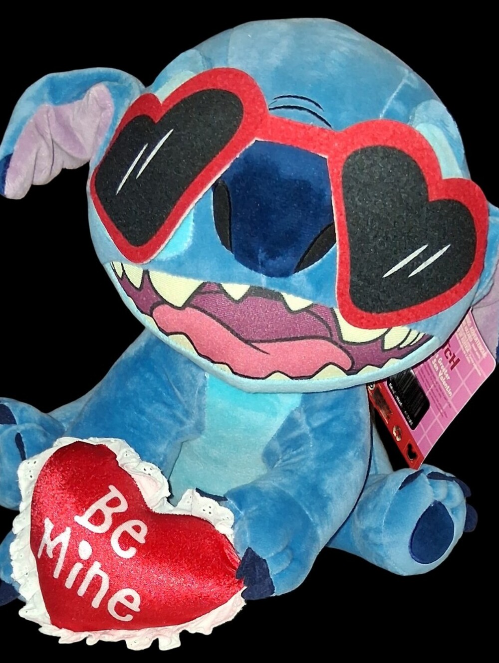 JUMBO Disney Stitch Valentines Holiday Plush